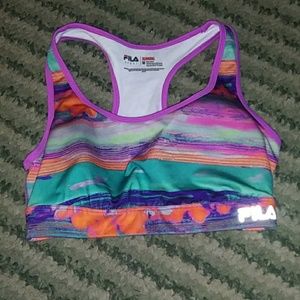 Fila sports bra size medium